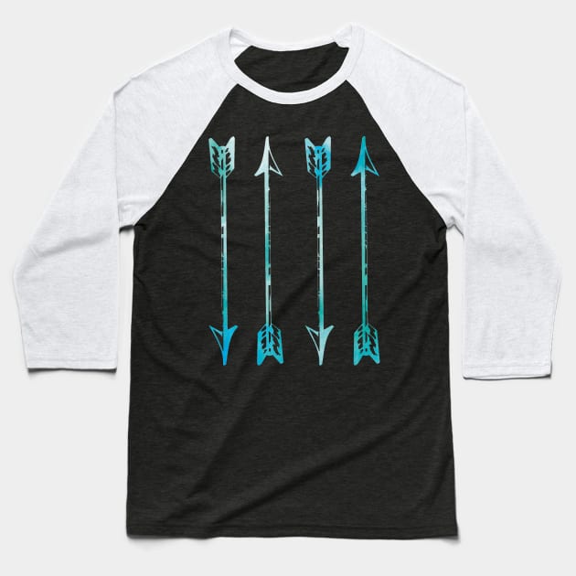 4 Arrows Baseball T-Shirt by lunabelleapparel